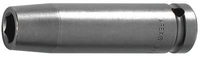 Apex Tool Group 1/2" Dr. Deep Sockets, 07304, 1/2 in Drive, 7/16 in, 6 Points, MB-5214