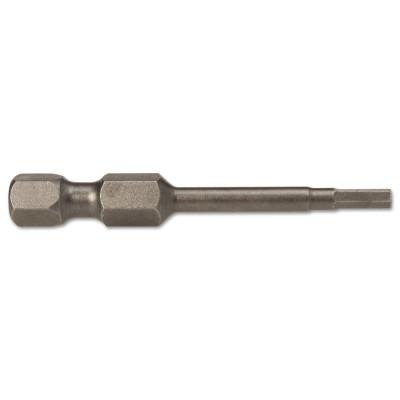 Apex Tool Group Socket Head Power Bits, 3/16 in, 1/4 in Drive, 1 15/16 in, AM-06