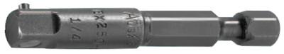 Apex Tool Group Hex Extensions, 1/2 in (male square), 7/16 in (male hex) drive, 8 in, EX-501-8