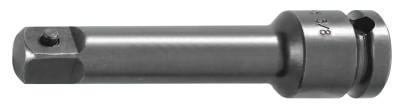 Apex Tool Group Square Drive Extensions, 1/2 in (female square), 1/2 in (male square) drive, 4 in, EX-508-4