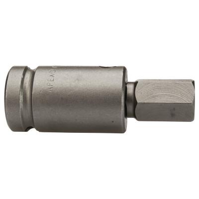 Apex Tool Group Metric Socket Head w/Hex Bits, 12838, 1/2 in Drive,  6 Points, SZ-5-7-10MM