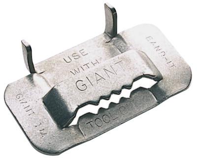 Band-It?? Giant Buckles, 3/4 in, Stainless Steel 201/301, 25 per pack, G44099