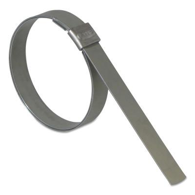 Band-It?? Junior?? Smooth ID Clamp, 1 in dia, 1/2 in W, Stainless Steel 201, JS2039