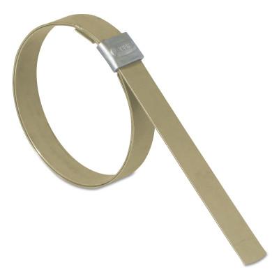 Band-It?? Junior?? Smooth ID Clamp, 2-1/2 in dia, 5/8 in W, Galvanized Carbon Steel, JS3099