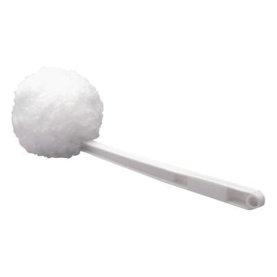 Boardwalk Deluxe Bowl Mop, 10 in Handle, 2 in dia. Head, Plastic, White, 00160