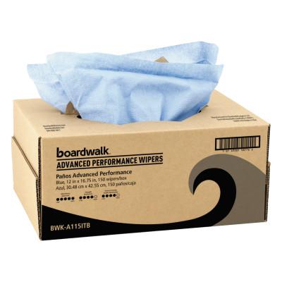 Boardwalk Advanced Performance Wipers, White, 9 in x 16.75 in, Box, BWK-A105IDW2