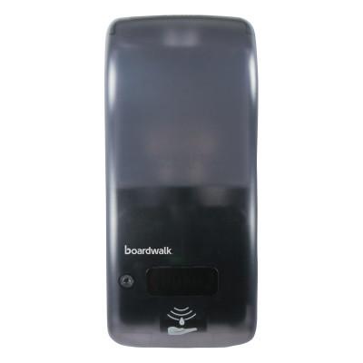 Boardwalk Rely Hybrid Liquid Soap & Hand Sanitizer Dispenser, 900mL, Black, 12"x5.5"x4", SH900SBBW