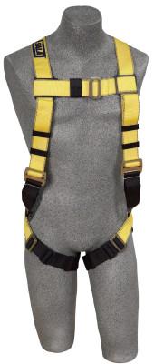 3M™ Delta Vest Style Harness with Back D-Rings, Pass Thru Buckle Legs, Universal, 1103321