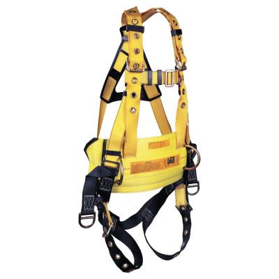 Capital Safety Delta Derrick Harness with Pass Thru Connection, Back & Lifting D-Rings, Medium, 70007413274