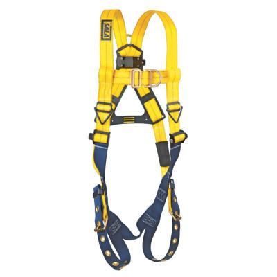 Capital Safety Delta Vest Style Climbing Harness with Back and Front D-Rings, Large, 70007412565