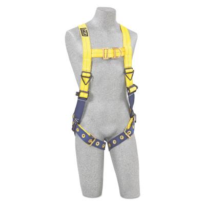 Capital Safety Delta Vest Style Climbing Harness with Back and Front D-Rings, Medium, 70007413779