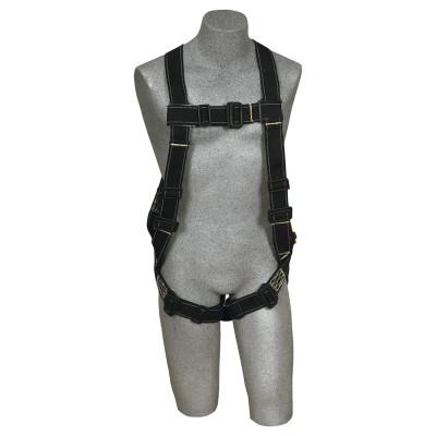 Capital Safety Delta Vest Style Welder's Harnesses, Back D-Ring, Quick-Connect, Universal, 70007415329