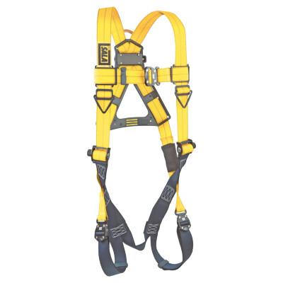 Capital Safety Delta Full Body Harness, Back D-Ring, X-Large, Quick Connect Buckles, 70007416939