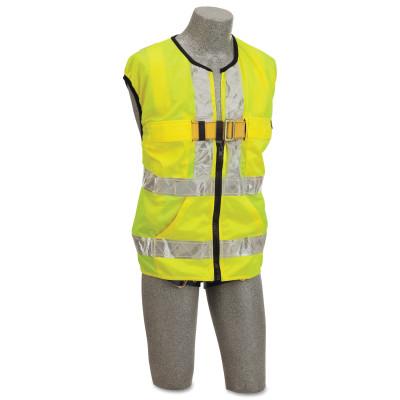 3M™ Delta Workvest Harnesses, Back D-Ring, Universal, Quick Connect Buckles, 1111576