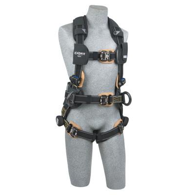 Capital Safety ExoFit NEX Arc Flash Construction Style Positioning Harnesses,2 D-Rings, Med, QC, 70007422028