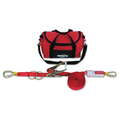 Capital Safety PRO-Line Synthetic Horizontal Lifeline Systems, 60ft, Bag, Energy Absorber, 70007427175
