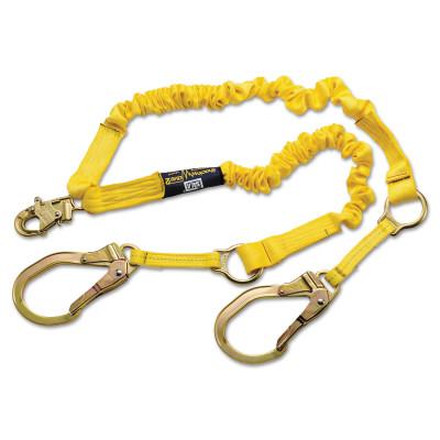Capital Safety ShockWave2 100 Tie-Off Rescue Shock Absorbing Lanyards, 6 ft, Snap Hook, 310 lb, 70007444402