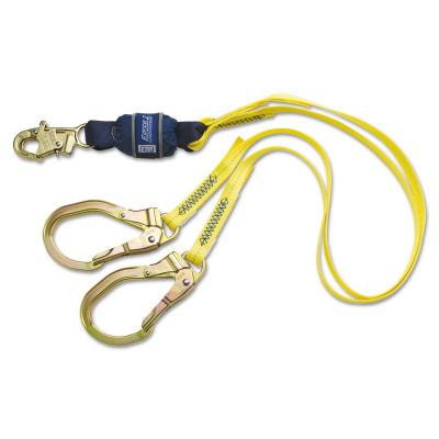 3M™ Force2 100 Tie-Off Shock Absorbing Lanyards, 6 ft, Snap Hook, 310/420 lb, 1246159