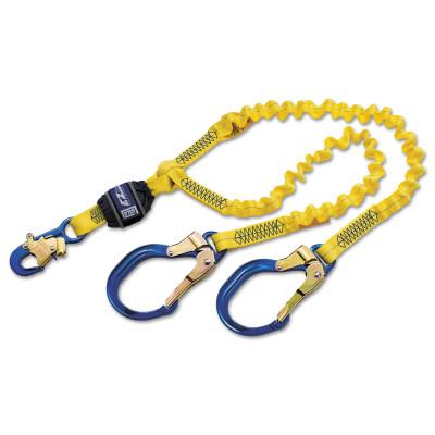 Capital Safety EZ-Stop 100 Tie-Off Shock Absorbing Lanyards, 6 ft, Elastic, 310 lb, 70007446266