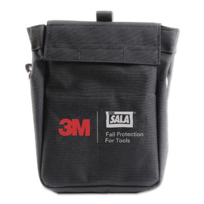 3M™ Tool Pouch with D-rings, 7.5 x 5 x 11, Canvas, Black, 1500124