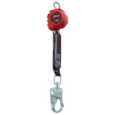 Capital Safety Rebel Self Retracting Lifelines, 6 ft, Anchorage, Snap Hook, 310 lb, 1 Leg, 3100401