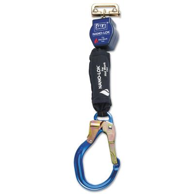 Capital Safety Nano-Lok Quick Connect Self Retracting Lifelines For Hot Work Use, Rebar Hook, 70007445581
