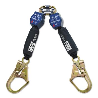 3M™ Nano-Lok Twin-Leg Quick Connect Self Retracting Web Lifelines For Hot Work Use, 3101501