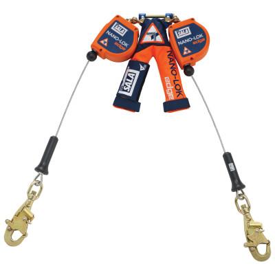 3M™ Nano-Lok Twin-Leg Quick Connect Self Retracting Lifelines - Webs, 8 ft, 310 lb, 3500229