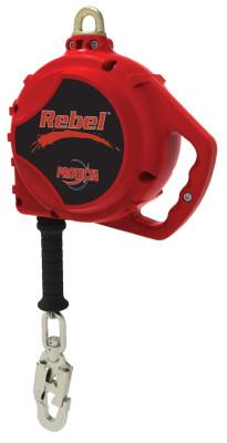 3M™ Rebel Self-Retracting Lifeline, 33 ft, Self-Locking Snap, 420 lb Capacity, 1 Leg, 3590500