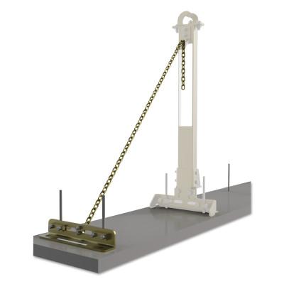 3M™ SecuraSpan Rebar/Shear Stud HLL Tie-Back Bases with Chains, Tie-Back Base, 7400214