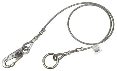 Capital Safety Cable Sling Tie Off Adaptors, Snap hook/O-Ring, AJ408AG