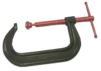 ORS Nasco Drop Forged C-Clamp, Sliding Pin Handle, 6 in Throat Depth, 10 in L, 410C