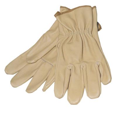 ORS Nasco Pigskin Drivers Gloves, Large, Unlined, Gold, 10-2082L