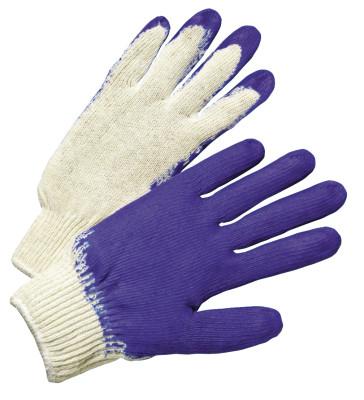 ORS Nasco Latex Coated Gloves, Men's, Blue/White, 6040