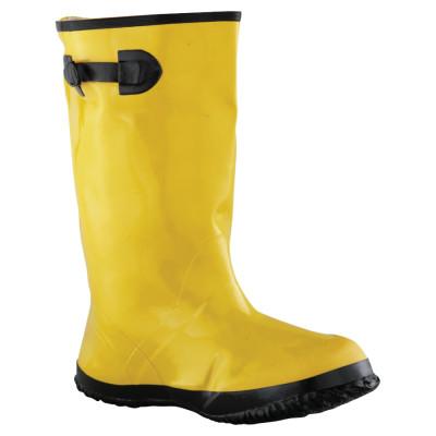 ORS Nasco 17 in Overshoe Slush Boots, Size 12, Rubber, Hi-Vis Yellow, 9040-12