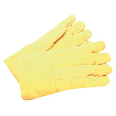 ORS Nasco High Heat Mittens, Kevlar/Wool, Yellow, Large, K-48WL