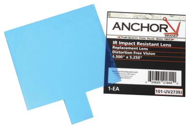 ORS Nasco Cover Lens, Jackson, Inside Cover Lens, 5 1/4 in x 4 1/2 in, 100% Polycarbonate, UV2739J
