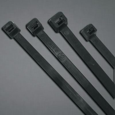 ORS Nasco UV Stabilized Cable Ties, 50 lb Tensile Strength, 7.6 in L, Black, 100 Ea/Bag, 750UVB