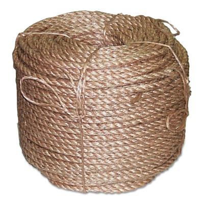 ORS Nasco Manila Rope, 3 Strands, 1/4 in x 2500 ft, 1/4X2500-3ST