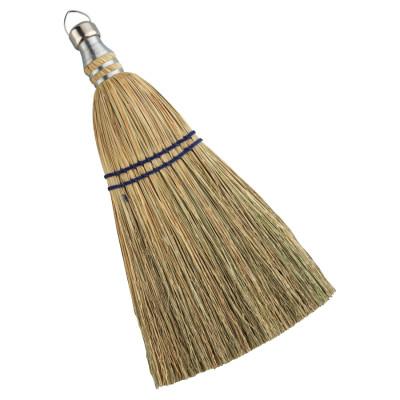 ORS Nasco Whisk Broom, 12 in Trim L, 100% Broom Corn Fill, 12 per carton, 500WB