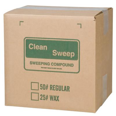 ORS Nasco Wax-Based Floor Sweeping Compound, Green, 100 lb, FLOOR-SWEEP-WAX100