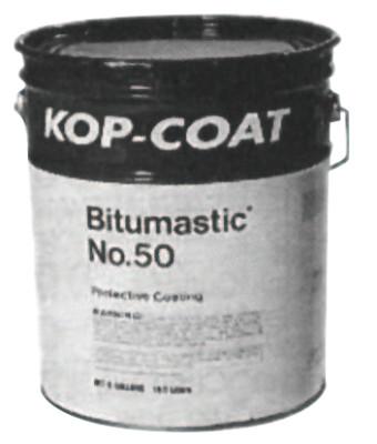 Bitumastic?? Protective Coatings, No 50, Black/Tar, 1 gal, 50-1