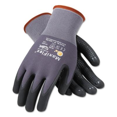 Protective Industrial Products, Inc. MaxiFlex Endurance Gloves, X-Small, Black/Gray, Palm and Finger Coated, 34-844/XS