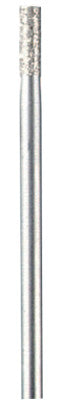 Bosch Tool Corporation Diamond Wheel Points, 1/8 in Shank, 3/32 in Bit, High Speed Steel, 7122