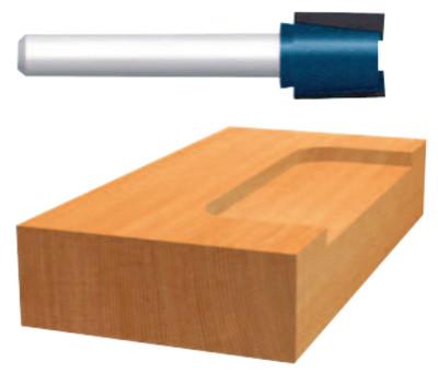 Bosch Tool Corporation 1/2" HINGE MORTISING ROUTER BIT CARBIDE TIP, 85249M