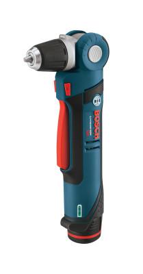 Bosch Tool Corporation Right Angle Cordless Drill Driver Kits, 3/8 in Chuck, 115 in lb Torque, PS11-102