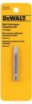 DeWalt® Screwdriver Bits, #3, 2 in, DW2023