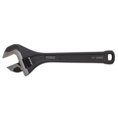 DeWalt?? All Steel Adjustable Wrench, 12.24 in Overall Length, 1.65 in Opening, DWHT80269