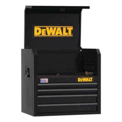 DeWalt® 700 Series Top Tool Chest, 26 in Wide, 4-Drawer, Black, DWST22644