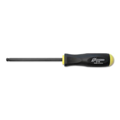 Bondhus® Balldriver Hex Screwdrivers, 5/16 in, 10.4 in Long, 10613